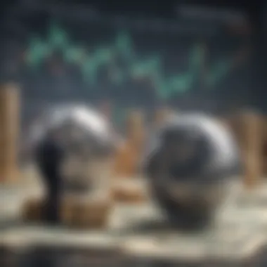 Fiscal and Monetary Policy Impact Illustration depicting the impact of fiscal and monetary policies on the economy.