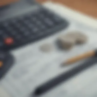 Understanding Budgeting Fundamentals Concept of budgeting with financial documents and calculator