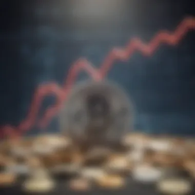 Inflation's Impact on Investments Graph illustrating the effects of inflation on investment value.