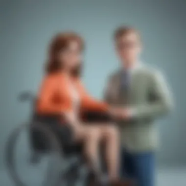 Illustration depicting the concept of own occupation disability insurance