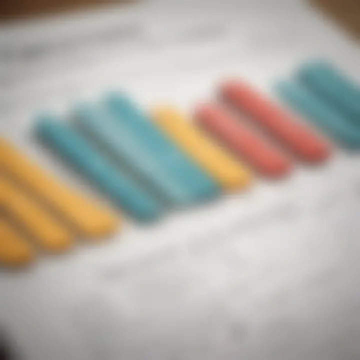 A conceptual diagram showing the application of scoring ratings in investment decisions.