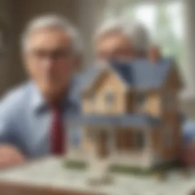 Impact of Reverse Mortgages on Inheritance A diagram illustrating the impact of reverse mortgages on inheritance